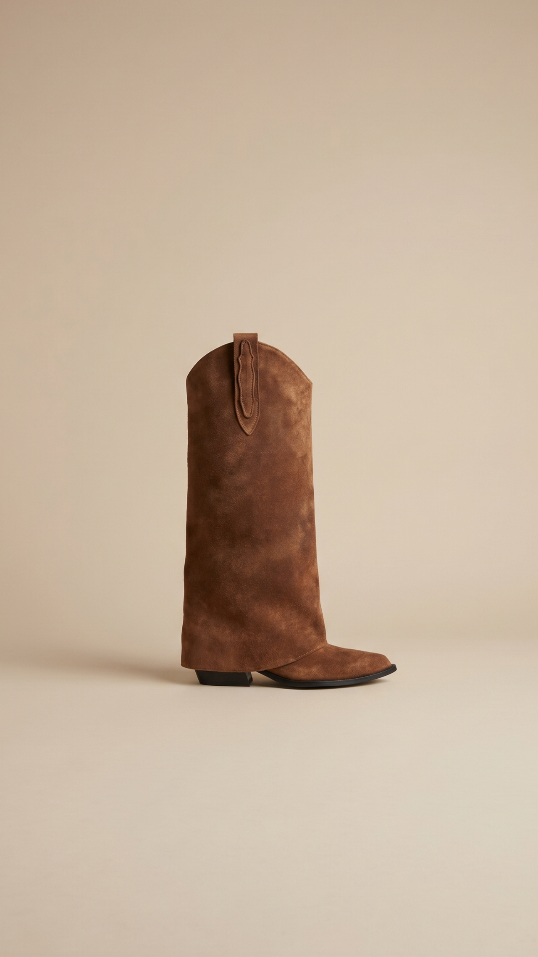 Bota Gamuza miel carolina