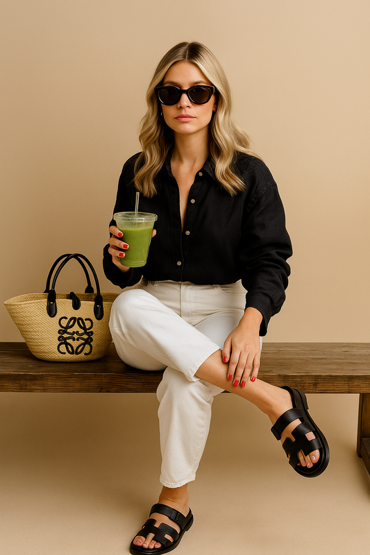 Sandalia H Negro