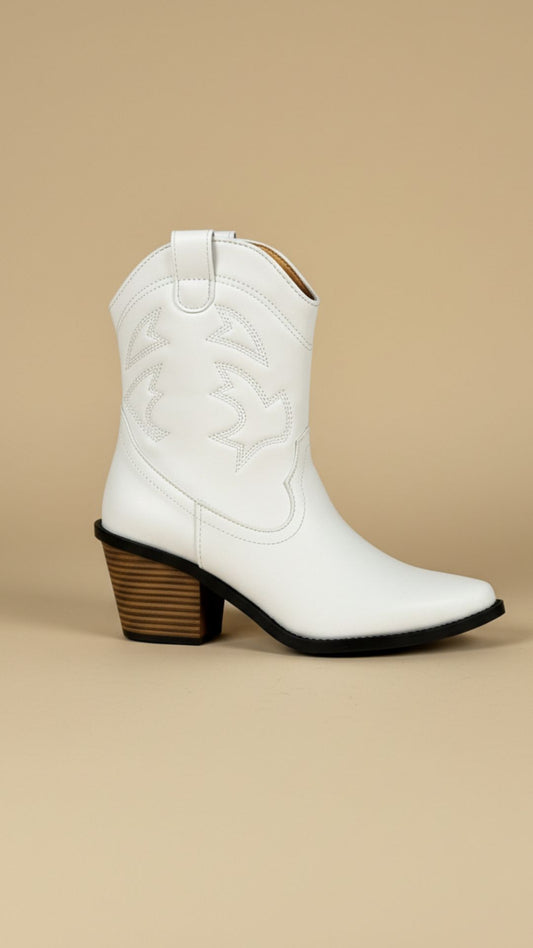 Bota Monterrey Blanca