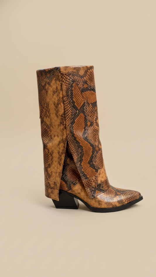 Bota textura Serpiente